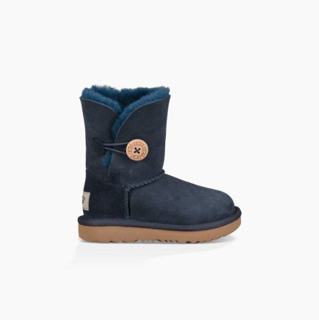 UGG Bailey Button II Navy Boots for Toddlers (QWDR86751)